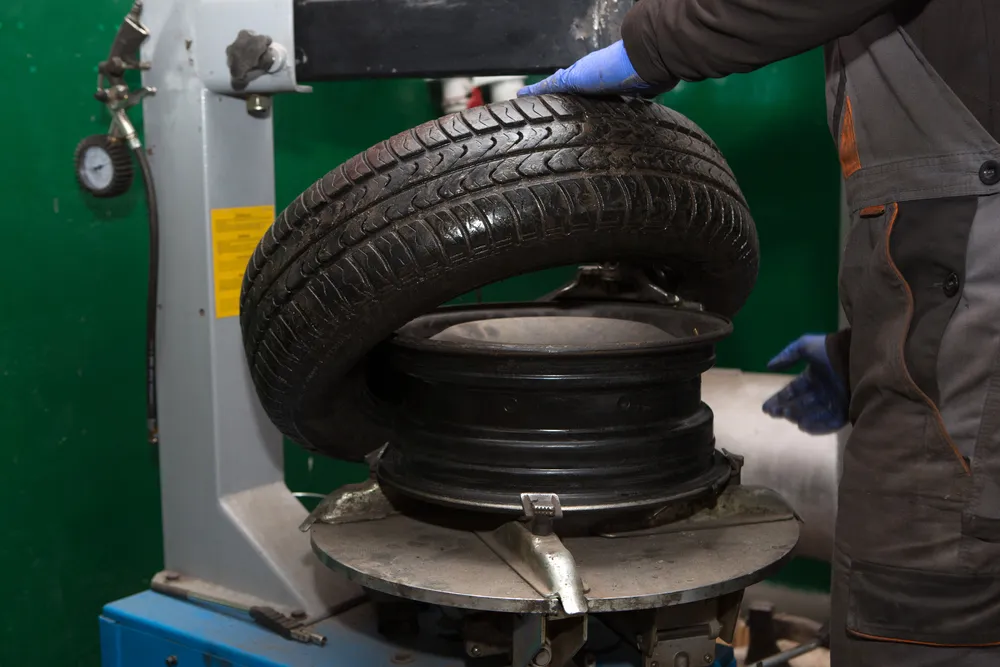 Mobile tyre repair at home, work or roadside